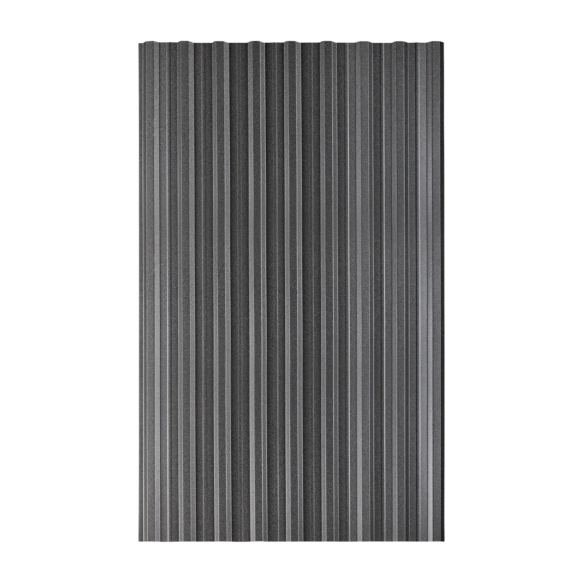 Tablă Cutată Neagră 0,45 x 2 m